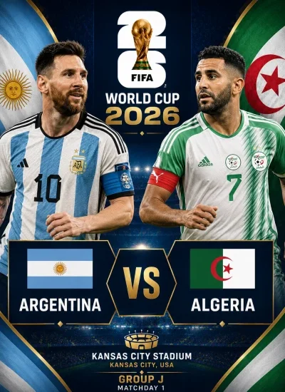 📺 Full Match Video Aljeeriya iyo Argentina ee Koobka Adduunka 2026