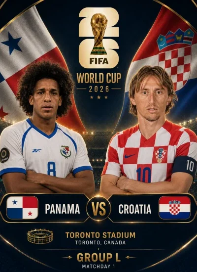 Goolashii ciyaarta Croatia iyo Panama ee Koobka Adduunka 2026
