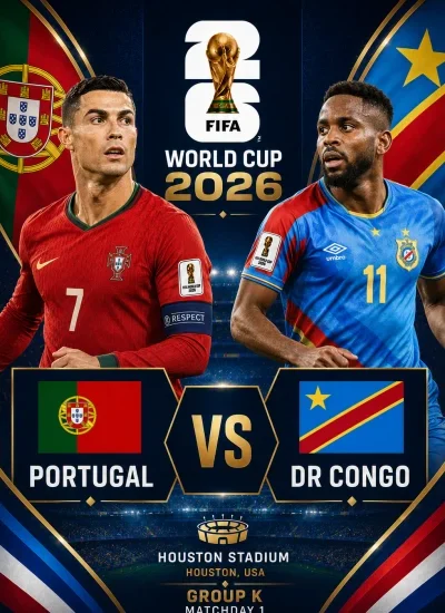 Goolasha ciyaarta Portugal iyo Jamhuuriyadda Dimuqraadiga ah ee Congo ee Koobka Adduunka 2026